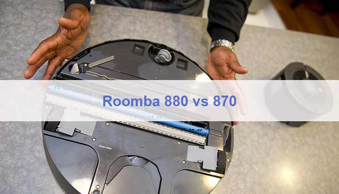 Roomba 880 vs 870