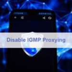 Disable IGMP Proxying