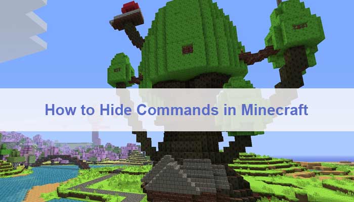 How to Hide Commands in Minecraft