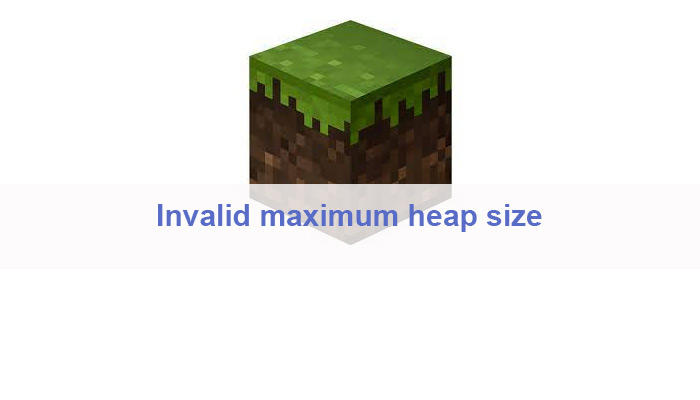 Invalid maximum heap size