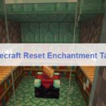 Minecraft Reset Enchantment Table