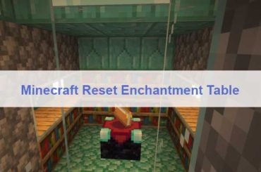 Minecraft Reset Enchantment Table