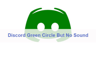 Discord Green Circle But No Sound