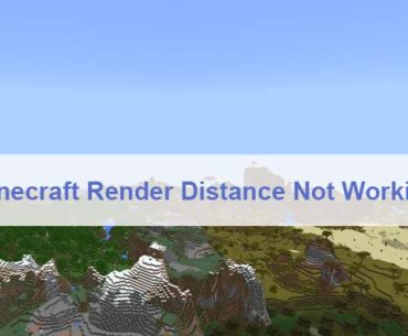Minecraft Render Distance Not Working